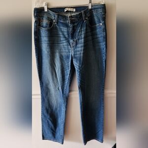 Levi's Dark Blue Straight Jeans
